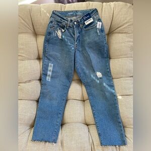 NWT Old Navy High Rise Curvy OG Straight Jeans